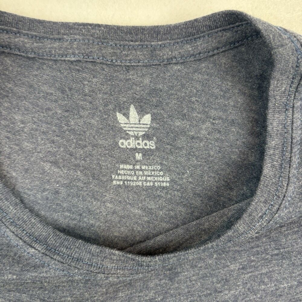 Notre Dame Fighting Irish Adidas Lacrosse T Shirt Womens M Blue Short Sleeve - Picture 6 of 6